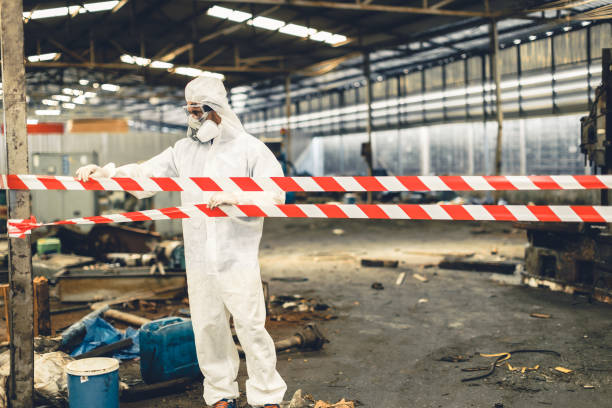 Professional Unattended Death Cleanup technician working in Edgewood, MD